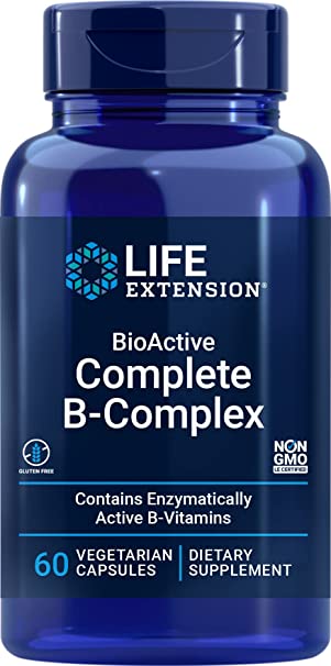 Life Extension Bioactive Complete B-complex 60capsules