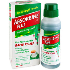 Absorbine Plus Jr Pain Relieving Liquid 4fl oz