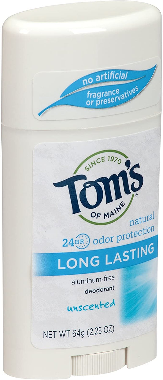 Toms Stick Deodorant Unscented 2.25oz