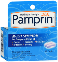 Pamprin Multi-Symptom Maximum Strength 20 Caplets