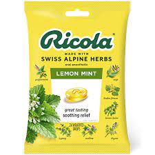 Ricola Drops Lemon Mint 24count