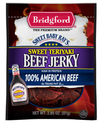 Bridgford Sweet Teriyaki Beef Jerky 2.85oz