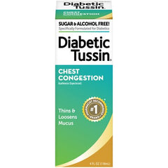 Diabetic Tussin Chest Congestion 4fl oz