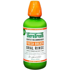 Therabreath Fresh Breath Oral Rinse Wild Mint Flavor 16oz