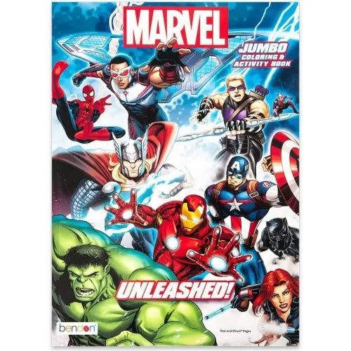 Marvel Unleashed Coloring Book