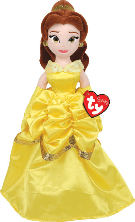 TY Sparkle Disney Princess Belle Plush