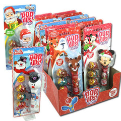 Pop Ups Lollipop Christmas Assorted Designs (1 count) 1.26oz