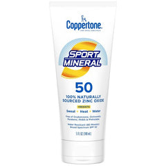 Coppertone Sport Mineral Sunscreen Lotion SPF 50 5oz