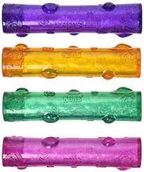 Kong Squeezz Crackle Stick Dog Toy Assorted Color 1ct