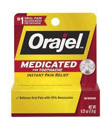 Orajel Medicated Gel for Toothache 0.25oz
