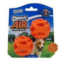 Chuck It Air Fetch Ball Small 2pk