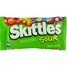 Sour Skittles Candy 1.80oz