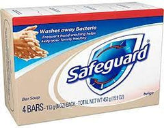 Safeguard Beige Bar Soaps 15.9 oz 4 ct.