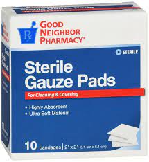 Good Neighbor Pharmacy Sterile Gauze Pads- 10 Count
