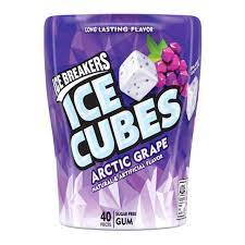 Ice Breakers Ice Cubes Arctic Grape Sugarfree Gum 40pieces