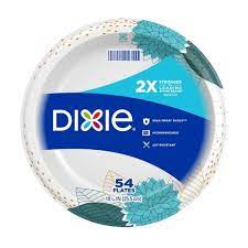 Dixie Paper Plates 10 1/6in 54ct