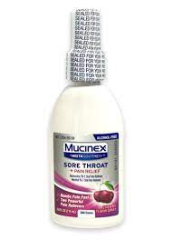 Mucinex Insta Soothe Sore Throat Pain Reliever Spray 3.8 oz
