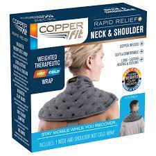 Copper Fit Rapid Relief Neck & Shoulder Hot/Cold Wrap Unisex