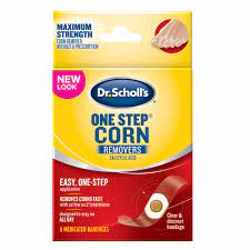 Dr. Scholl's One Step Corn Removers Salicylic Acid 6 Medicated Bandages
