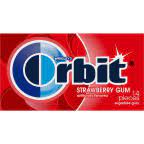 Orbit Strawberry Gum Sugarfree 14pieces