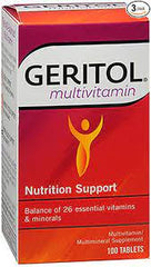 Geritol Multivitamin Nutrition Support - 100 Tablets