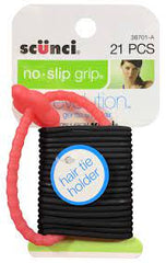 Scunci No-Slip Grip Super Hold Elastics 21 pcs