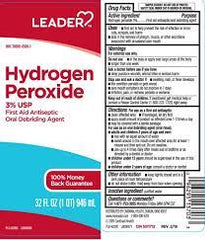 Leader Hydrogen Peroxide- 32 fl oz