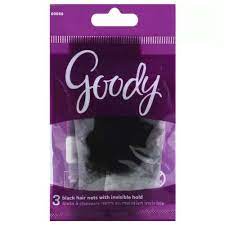 Goody Black Hair Nets 3 pcs.