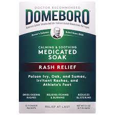 Domeboro Medicated Soak- 12 Powder Packs