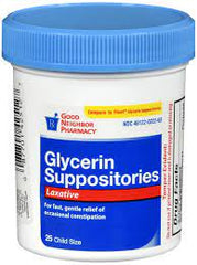 GNP Glycerin Suppositories Children 25count