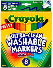 Crayola Washable Markers 8 Count