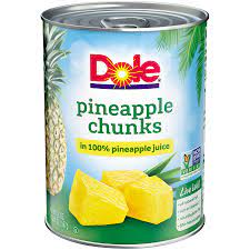 Dole Pineapple Chunks 20oz