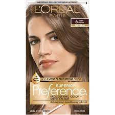L'Oreal Paris Superior Preference Fade Defying Color + Shine System Light Brown 6 1 Application