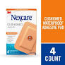 Nexcare 3" x 4"  Cushioned Waterproof Adhesive Pad- 4 Count