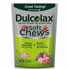 Dulcolax Soft Chews 1200mg 30 count