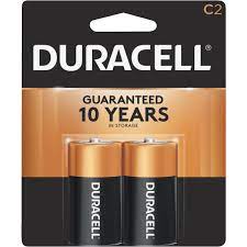 Duracell C Batteries 2ct