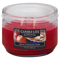 Candle Apple Cinn Crisp 3 Wick
