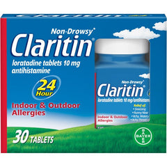 Claritin Non-Drowsy Loratadine 10mg 24H (30 tablets)