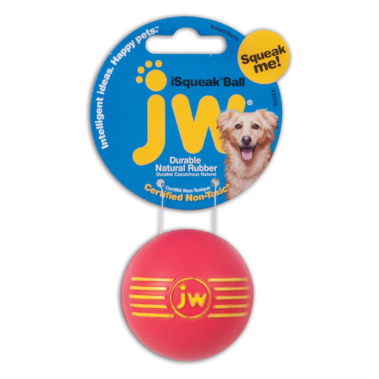 JW iSqueak Small Ball Assorted 1ct