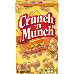 Crunch n' Munch Caramel Popcorn w/ Peanuts 3.5oz