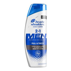 Head & Shoulders 2 in 1 Men Full & Thick Pyrithione Zinc Dandruff Shampoo + Conditioner 12.5oz
