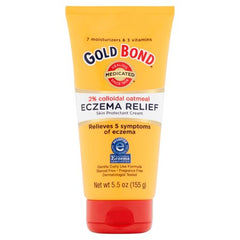 Gold Bond Medicated 2% Colloidal Oatmeal Eczema Relief Skin Protectant Cream 5.5 oz