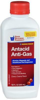 GNP Antacid Anti-Gas Max Strength 12oz