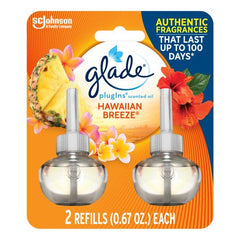 Glade Plugins Refill Hawaiian Breeze 2ct