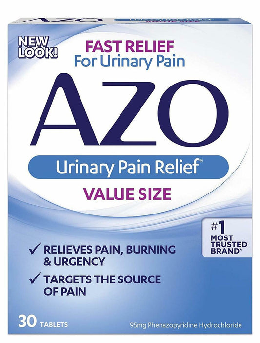 Azo Urinary Pain Relief 30 Tablets