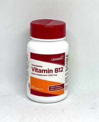 Leader Vitamin B12 1000mcg (60 tablets)
