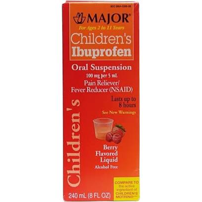 Children’s Ibuprofen 100mg/5mL Oral Suspension