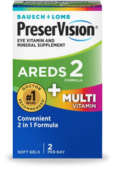 PreserVision AREDS+Multivitiman Vitamin & Mineral 100 softgels