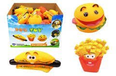 Dog Toy Squeaky Food Assorted 1ct