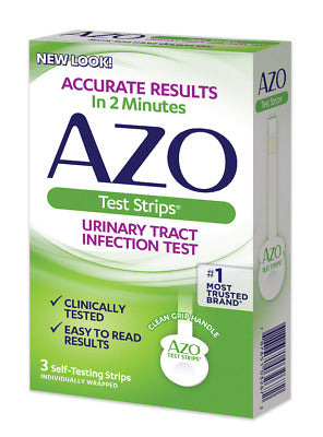 Azo Test Strips Urinary Tract Infection Test 3ct